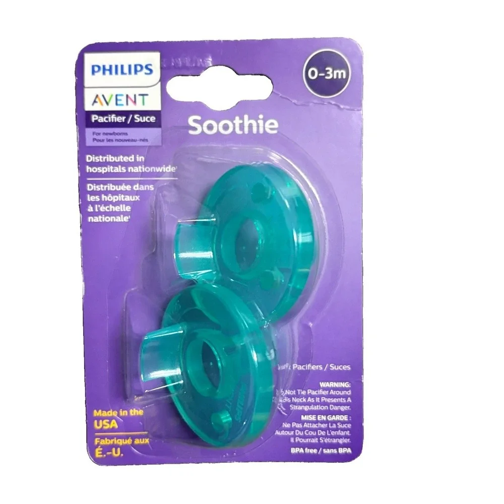 Philips Avent Soothie 0-3m Green 2 Ct. Pacifier & Soother